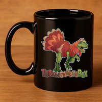 Turkeysaurus Rex Costume 11oz C Handle Ceramic Mug