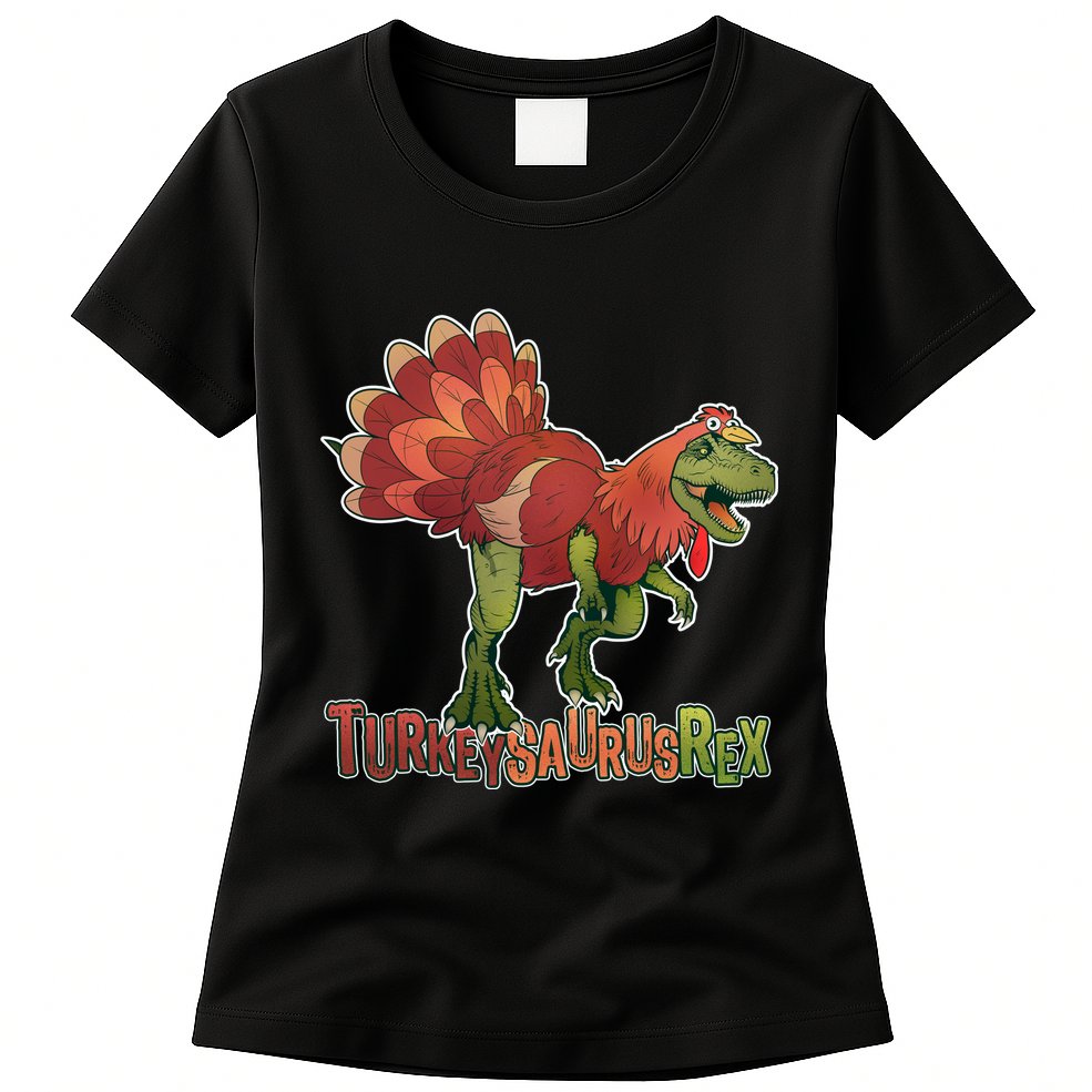 Turkeysaurus Rex Costume Womens T-Shirt