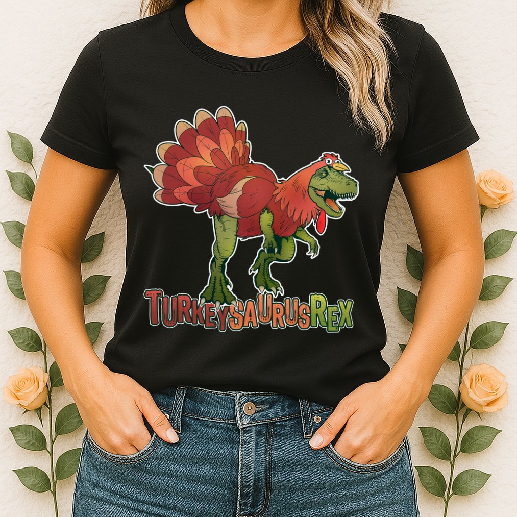 Turkeysaurus Rex Costume Womens T-Shirt