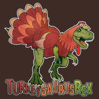 Turkeysaurus Rex Costume Cooling Performance Crew T-Shirt