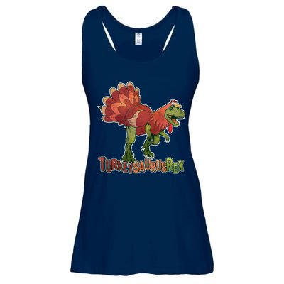 Turkeysaurus Rex Costume Ladies Essential Flowy Tank