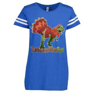 Turkeysaurus Rex Costume Enza Ladies Jersey Football T-Shirt