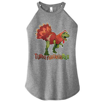 Turkeysaurus Rex Costume Women's Perfect Tri Rocker Tank