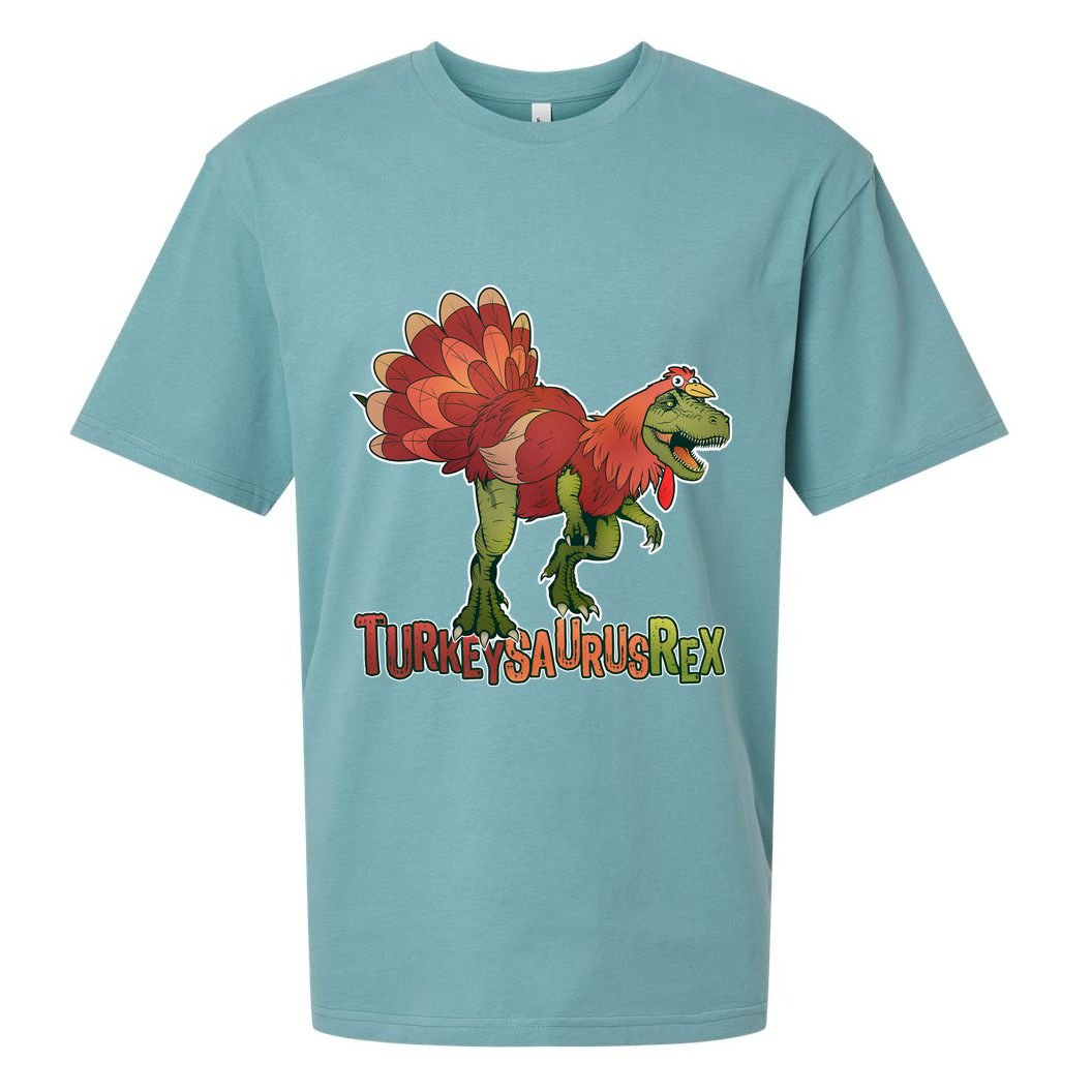 Turkeysaurus Rex Costume Sueded Cloud Jersey T-Shirt