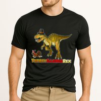 Turkeysaurus Rex T-Rex Thanksgiving Cooling Performance Crew T-Shirt