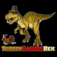 Turkeysaurus Rex T-Rex Thanksgiving Hoodie