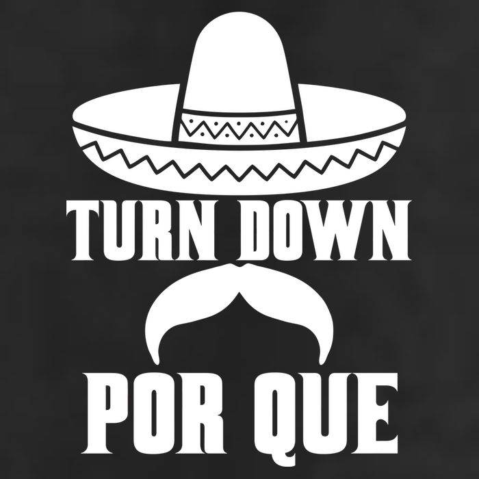 Turn Down Por Que Funny Cinco De Mayo Adult Drive Performance Visor