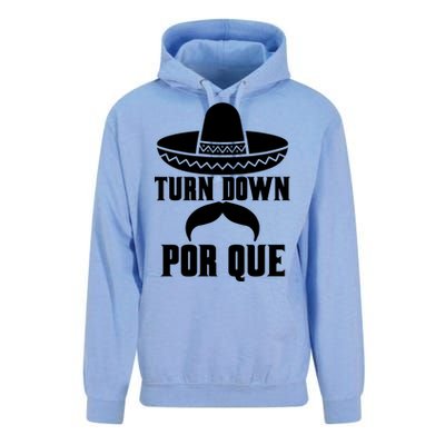 Turn Down Por Que Funny Cinco De Mayo Unisex Surf Hoodie