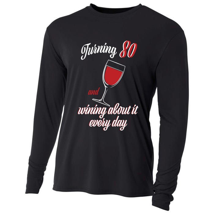 Turning 80 And Wining About It Everyday Cooling Performance Long Sleeve Crew