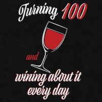 Turning 100 And Wining About It Everyday Ladies PosiCharge Tri-Blend Wicking Tank