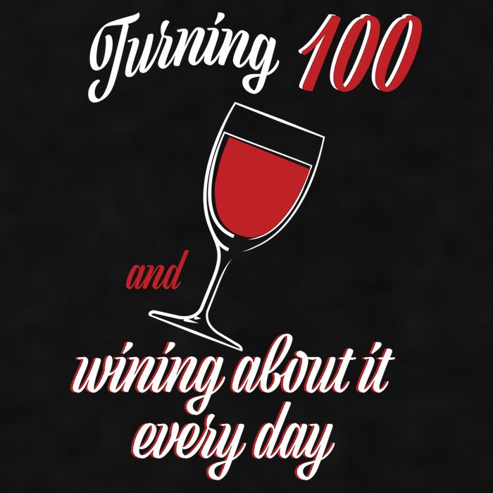 Turning 100 And Wining About It Everyday Ladies PosiCharge Tri-Blend Wicking Tank
