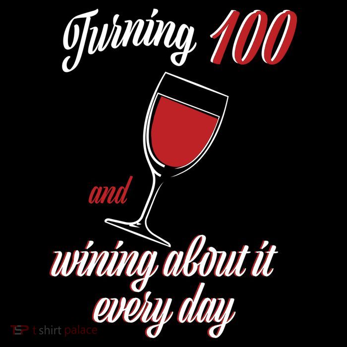 Turning 100 And Wining About It Everyday Pom Pom 12in Knit Beanie