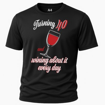 Turning 40 And Wining About It Everyday Performance Shirt
