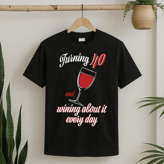 Turning 40 And Wining About It Everyday T-Shirt