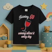 Turning 60 And Wining About It Everyday Toddler T-Shirt
