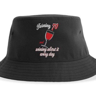 Turning 70 And Wining About It Everyday Sustainable Bucket Hat