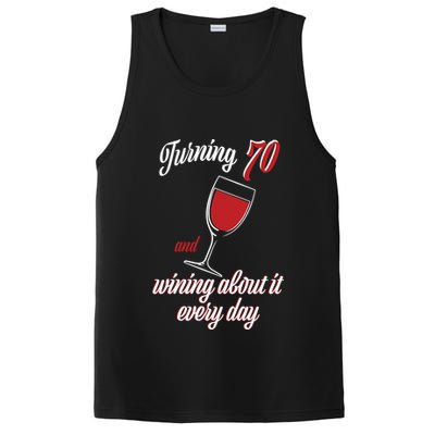 Turning 70 And Wining About It Everyday PosiCharge Competitor Tank