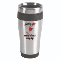 Turning 90 And Wining About It Everyday 16oz Travel Tumbler