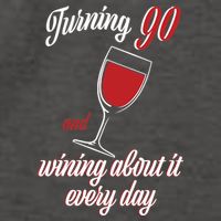 Turning 90 And Wining About It Everyday Vector Backpack