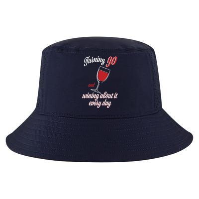 Turning 90 And Wining About It Everyday Cool Comfort Performance Bucket Hat