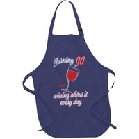 Turning 90 And Wining About It Everyday Apron