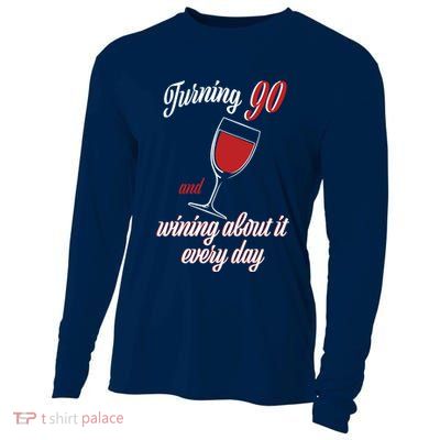 Turning 90 And Wining About It Everyday Cooling Performance Long Sleeve Crew