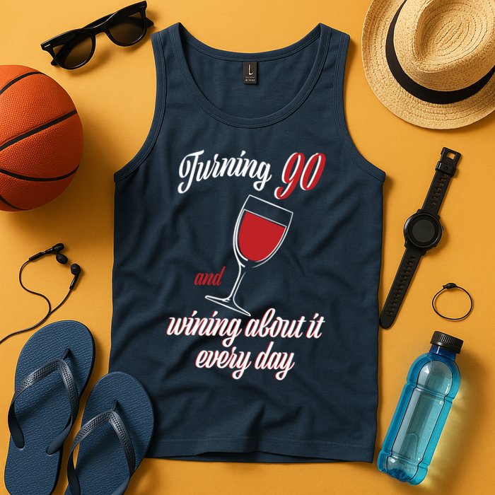 Turning 90 And Wining About It Everyday Tank Top