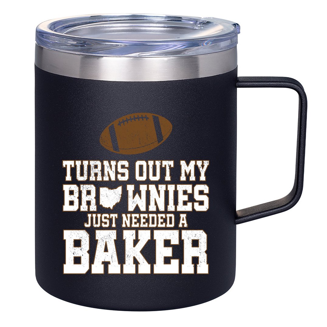 Turns Out My Brownies Just Needed A Baker 12oz Stainless Steel Coffee Mug