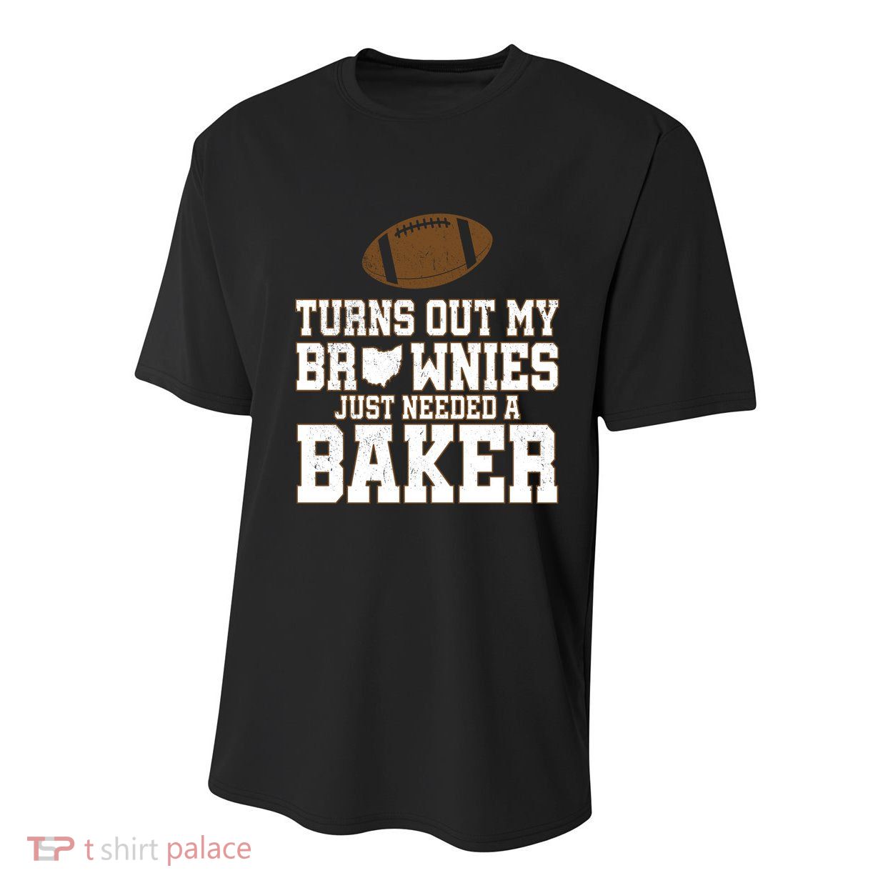 Turns Out My Brownies Just Needed A Baker Youth Performance Sprint T-Shirt
