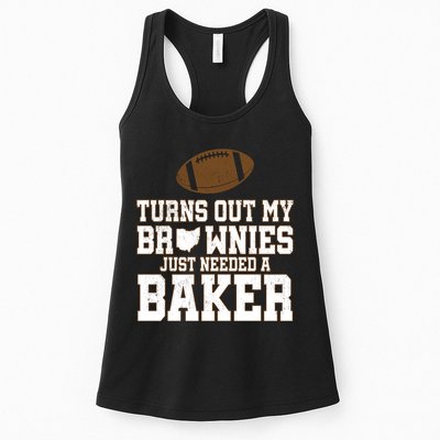Turns Out My Brownies Just Needed A Baker Womens Tank Top
