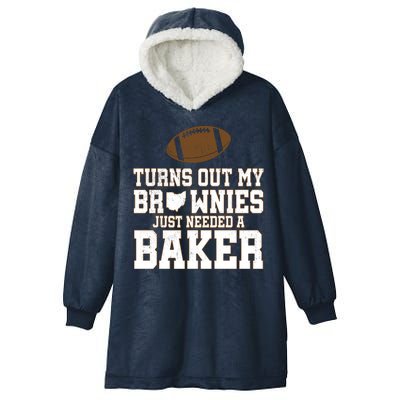 Turns Out My Brownies Just Needed A Baker Hooded Wearable Blanket