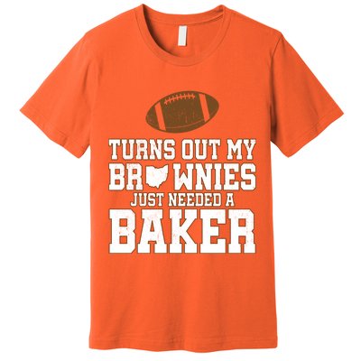 Turns Out My Brownies Just Needed A Baker Premium T-Shirt