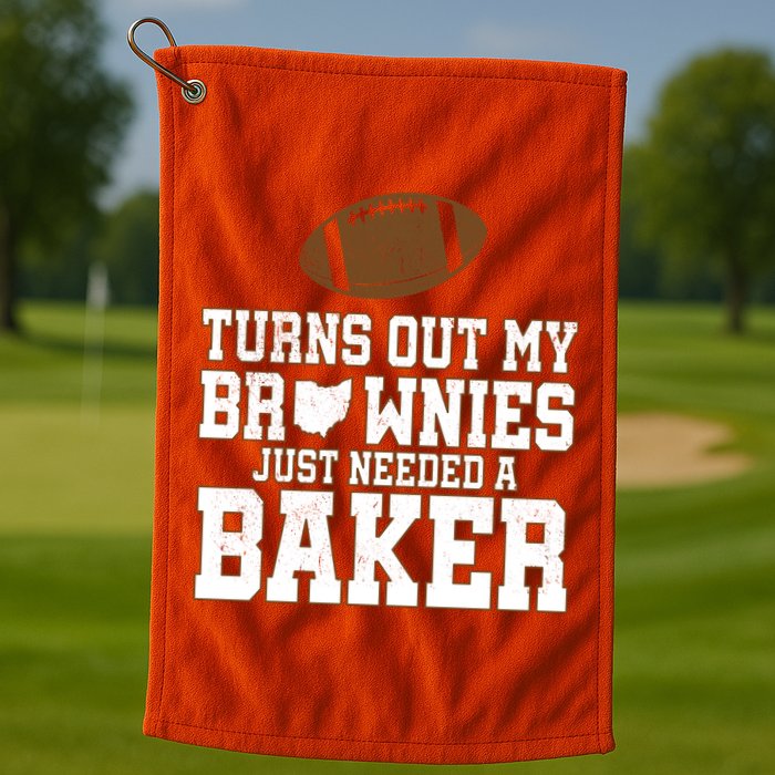 Turns Out My Brownies Just Needed A Baker Golf Towel