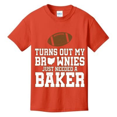 Turns Out My Brownies Just Needed A Baker Kids T-Shirt
