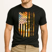 Turtle Sunset Beach Flag Performance Shirt