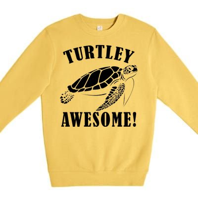 Turtley Awesome Premium Crewneck Sweatshirt