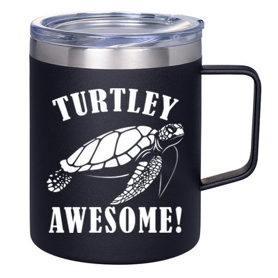 Turtley Awesome 12oz Stainless Steel Coffee Mug