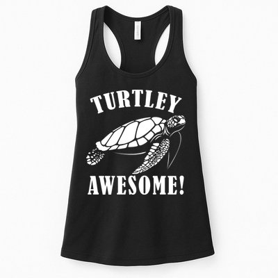 Turtley Awesome Womens Tank Top