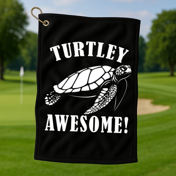 Turtley Awesome Golf Towel