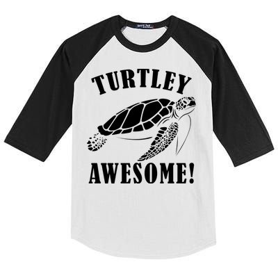 Turtley Awesome Kids Colorblock Raglan Jersey