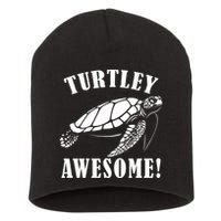 Turtley Awesome Short Acrylic Beanie