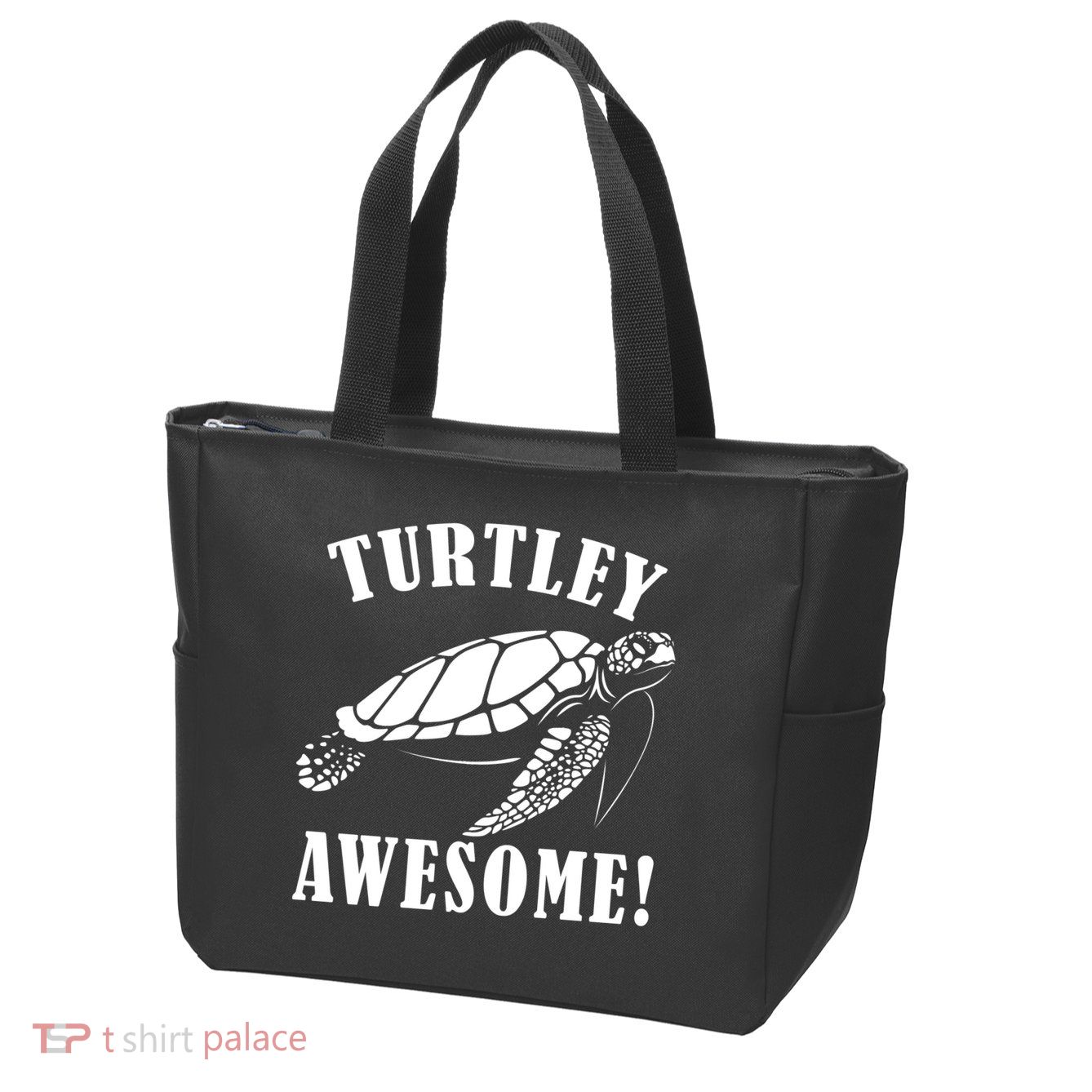 Turtley Awesome Zip Tote Bag