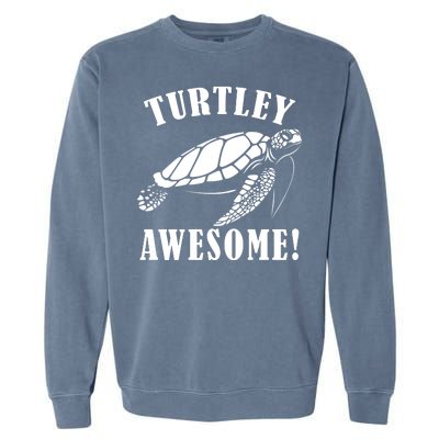 Turtley Awesome Garment-Dyed Sweatshirt