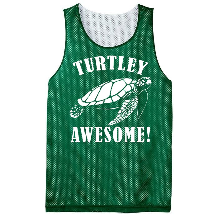 Turtley Awesome Mesh Reversible Basketball Jersey Tank