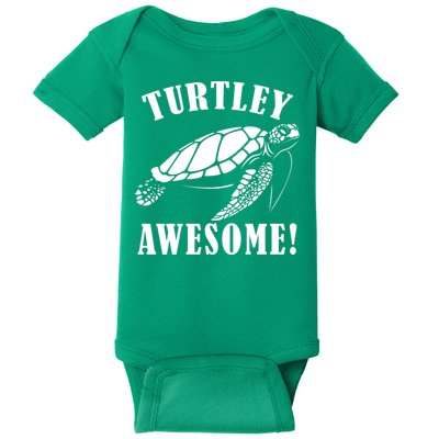 Turtley Awesome Baby Bodysuit