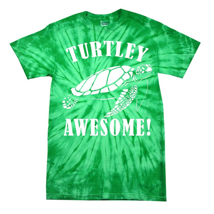 Turtley Awesome Tie-Dye T-Shirt