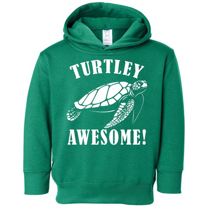 Turtley Awesome Toddler Hoodie