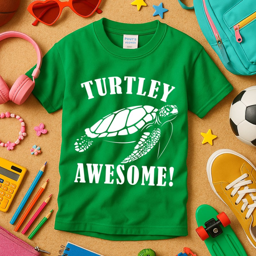 Turtley Awesome Kids T-Shirt