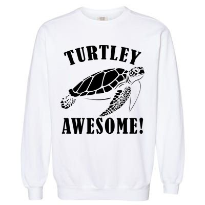Turtley Awesome Garment-Dyed Sweatshirt