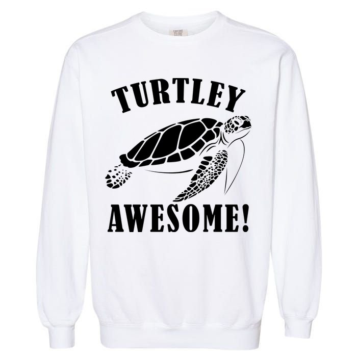 Turtley Awesome Garment-Dyed Sweatshirt